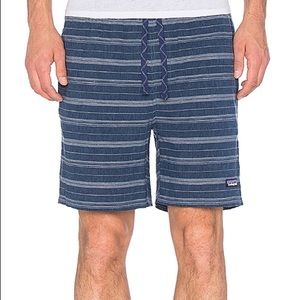 Patagonia Baggies Naturals Size Small Sundown Blue